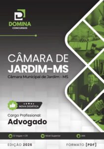 Apostila para Advogados: Câmara Municipal de Jardim – MS 2026