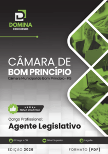 Apostila para Agente Legislativo – Câmara de Bom Princípio, RS 2026: Guia Completo