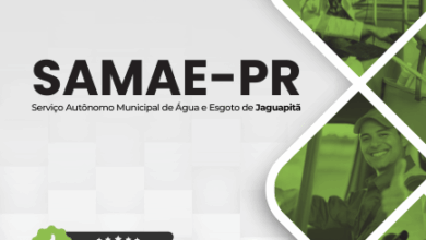 Apostila para Agente de Operação de Água e Esgoto – SAMAE Jaguapitã PR 2026