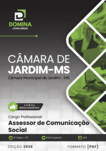 Apostila para Assessores de Comunicação Social – Câmara Municipal de Jardim/MS 2026