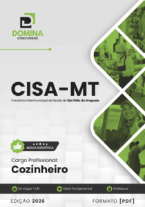 Apostila para Cozinheiro – CISA São Félix do Araguaia MT 2026: Conteúdo e Diretrizes
