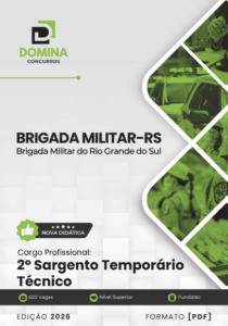 Apostila para Sargento Temporário: Técnico Brigada Militar RS 2026 – Guia Completo
