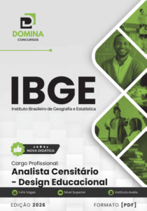 Aprenda com a Apostila do Analista Censitário de Design Educacional IBGE 2026!