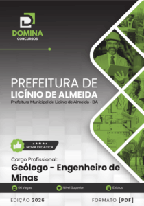 Descubra o Futuro da Geologia: Apostila Exclusiva de Licínio de Almeida BA 2026!