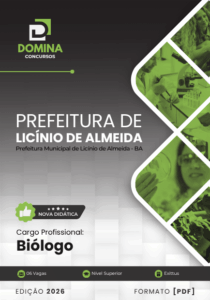 Desvendando a Natureza: Apostila Biólogo Licínio de Almeida – BA 2026