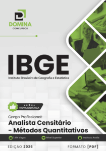 Domine os Métodos Quantitativos: Apostila do Analista Censitário IBGE 2026