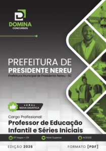 Transforme sua Carreira: Apostila Completa para Professores em Presidente Nereu SC 2026!