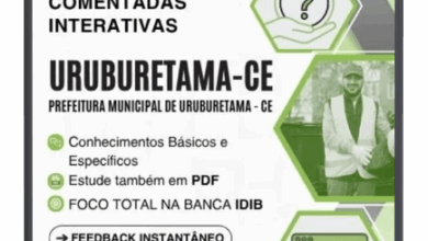 500 Questões Comentadas para Concurso de Gari em Uruburetama, CE: Estude com Êxito