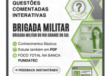 500 Questões Comentadas para Concursos da Brigada Militar do RS: Nível Superior