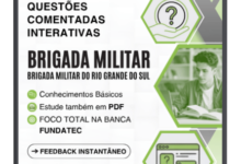 500 Questões Comentadas para Concursos do Nível Médio da Brigada Militar RS
