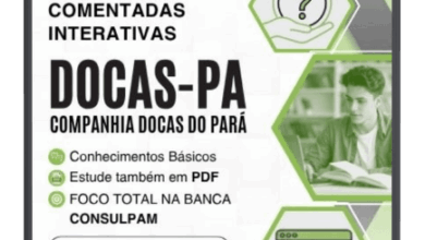 500 Questões Comentadas para o Nível Médio – Docas do Pará (PA): Estude com Eficácia