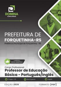Apostila 2026: Educação Bilíngue em Português e Inglês para Professores – Forquetinha RS