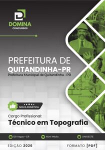 Apostila 2026: Técnico em Topografia – Quitandinha PR para Formação Profissional