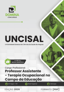Apostila 2026 para Professores de Terapia Ocupacional da UNCISAL