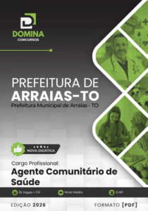 Apostila Completa para Agente Comunitário de Saúde – Arraias TO 2026