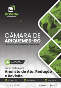 Apostila Completa para Analista de Ata – Ariquemes RO 2026: Guia de Estudo Eficaz