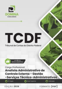 Apostila Completa para Analista de Controle Externo e Gestão de Serviços Administrativos TCDF 2026