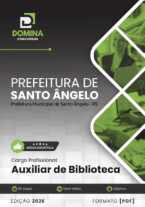 Apostila Completa para Auxiliar de Biblioteca – Santo Ângelo, RS 2026