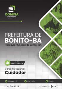 Apostila Cuidador Bonito BA 2026: Prepare-se para Transformar Vidas!