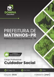 Apostila Cuidador Social Matinhos PR 2026: Guia Completo para Formação Profissional