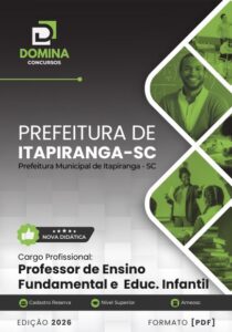 Apostila Professor de Ensino Fundamental Itapiranga SC 2026: Transforme sua Aula!