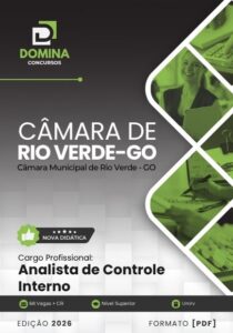 Apostila Profissional: Analista de Controle Interno – Câmara de Rio Verde – GO 2026