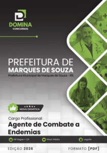 Apostila Profissional para Agente de Combate a Endemias – Marques de Souza, RS 2026