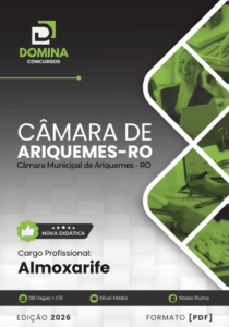 Apostila Profissional para Almoxarifado: Ariquemes RO 2026 – Guia Completo