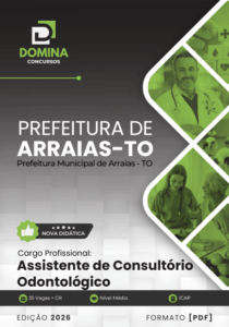 Apostila Profissional para Assistente de Consultório Odontológico – Arraias TO 2026