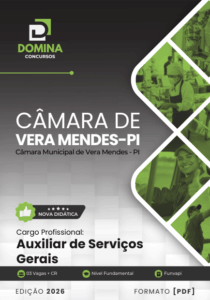 Apostila Profissional para Auxiliar de Serviços Gerais – Vera Mendes PI 2026