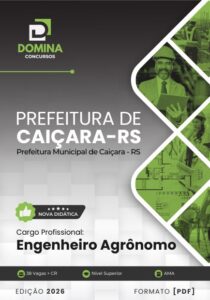 Apostila Profissional para Engenheiros Agrônomos – Caiçara, RS 2026