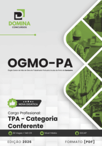 Apostila TPA 2026: Formação para Trabalhador Portuário Avulso Conferente OGMO PA