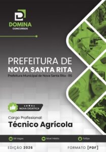 Apostila Técnico Agrícola 2026: Capacitação e Inovação em Nova Santa Rita, RS
