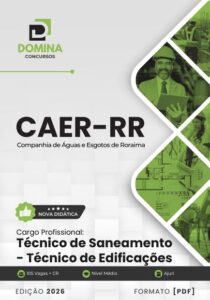 Apostila Técnico de Edificações CAER RR 2026: Guia Completo para Profissionais