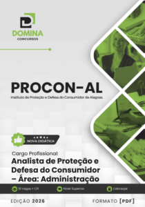 Apostila do Analista de Proteção e Defesa do Consumidor – PROCON AL 2026