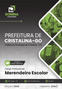Apostila do Merendeiro Escolar: Diretrizes e Práticas – Cristalina GO 2026