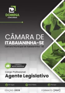 Apostila para Agente Legislativo – Câmara Municipal de Itabaianinha SE 2026