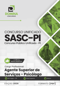 Apostila para Agente Superior de Serviços Psicólogo – SASC PI 2026: Conteúdo Completo