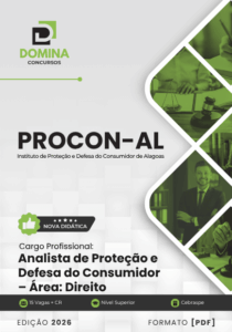 Apostila para Analista de Proteção e Defesa do Consumidor – PROCON AL 2026