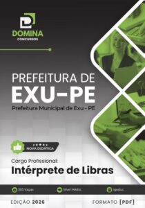 Apostila para Intérpretes de Libras em Exu – PE: Preparação 2026