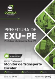 Apostila para Monitores de Transporte Escolar – EXU PE 2026: Guia Completo