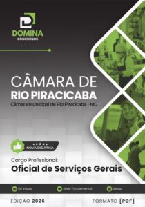 Descubra a Apostila Oficial de Serviços Gerais: Câmara Rio Piracicaba MG 2026!
