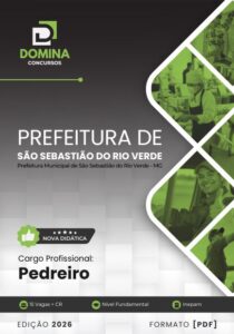Descubra a Apostila do Pedreiro 2026: São Sebastião do Rio Verde em Foco!