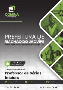 Descubra a Apostila do Professor de Séries Iniciais: Riachão do Jacuípe BA 2026!