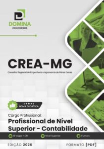 Descubra as Novidades da Apostila Profissional de Contabilidade CREA MG 2026!