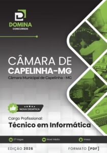 Descubra o que a Apostila Técnico em Informática de Capelinha MG 2026 Revela!