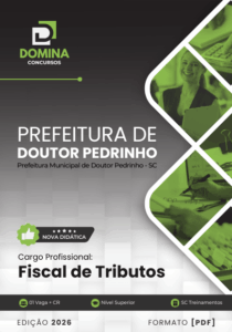 Domine a Apostila Fiscal de Tributos com Doutor Pedrinho SC 2026 e Garanta Sucesso!