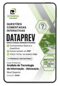 Domine a Carreira: 1500 Questões Comentadas de TI para Advocacia DATAPREV!