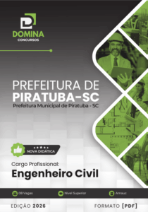 Domine a Engenharia Civil: Apostila Completa para Piratuba SC 2026!
