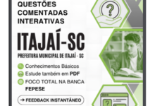 Domine as Provas de Itajaí SC: 500 Questões Comentadas para o Nível Médio!